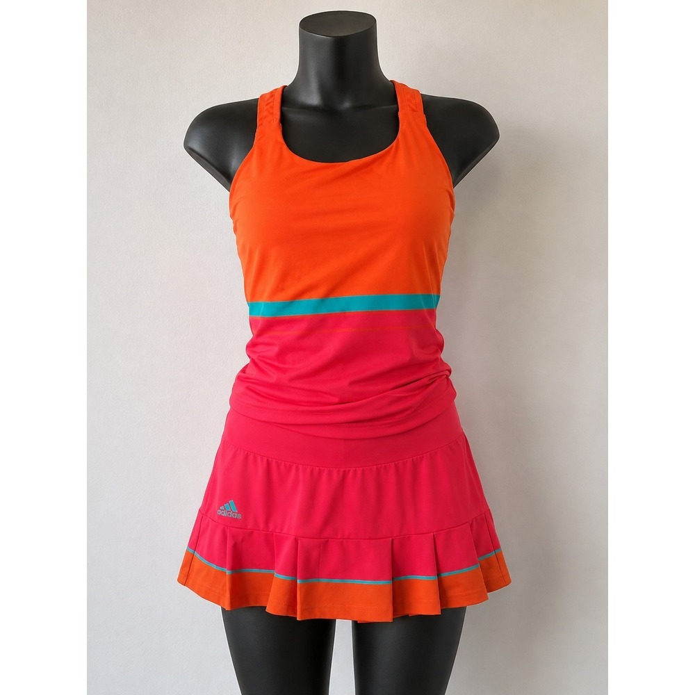 Adidas Stella McCartney Barricade Tennis Skort Tank Set Top S Skirt Med - Picture 10 of 10